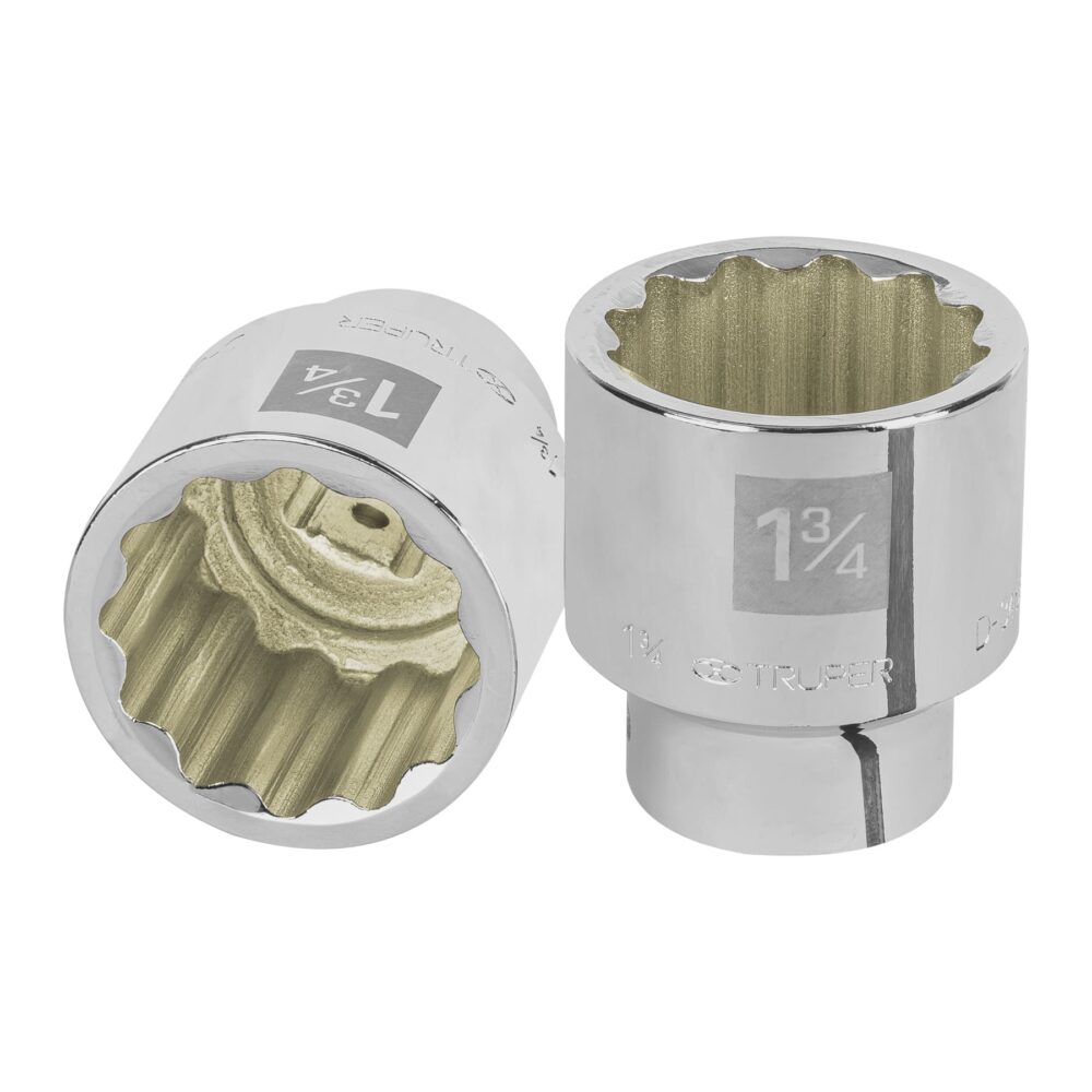DADO DE 1-3/4", 12 PUNTAS, CUADRO 3/4"