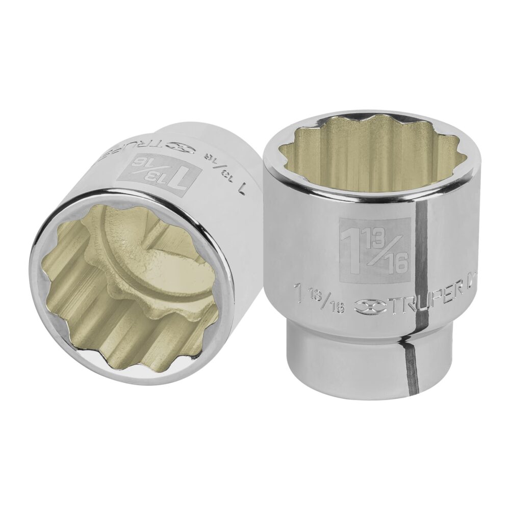 DADO DE 1-13/16", 12 PUNTAS, CUADRO 3/4"