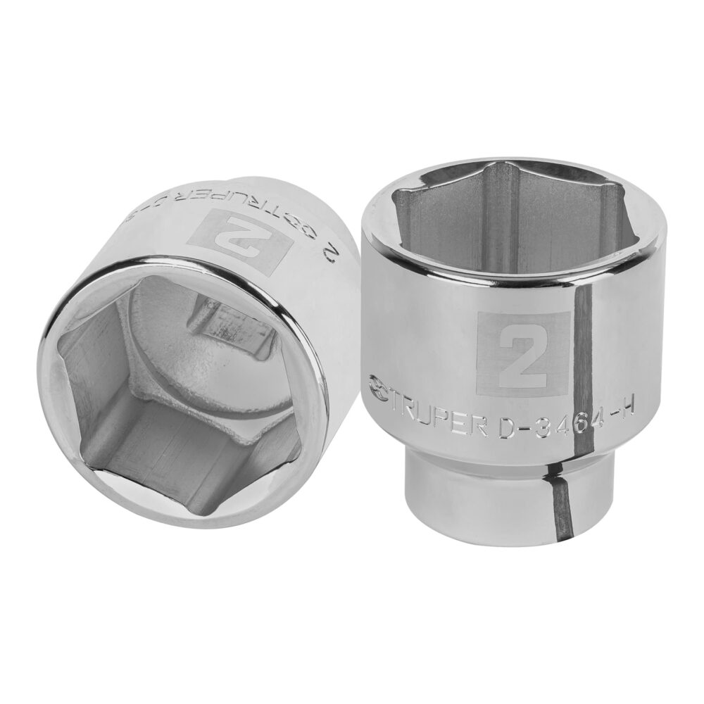 DADO DE 2", 6 PUNTAS, CUADRO 3/4"
