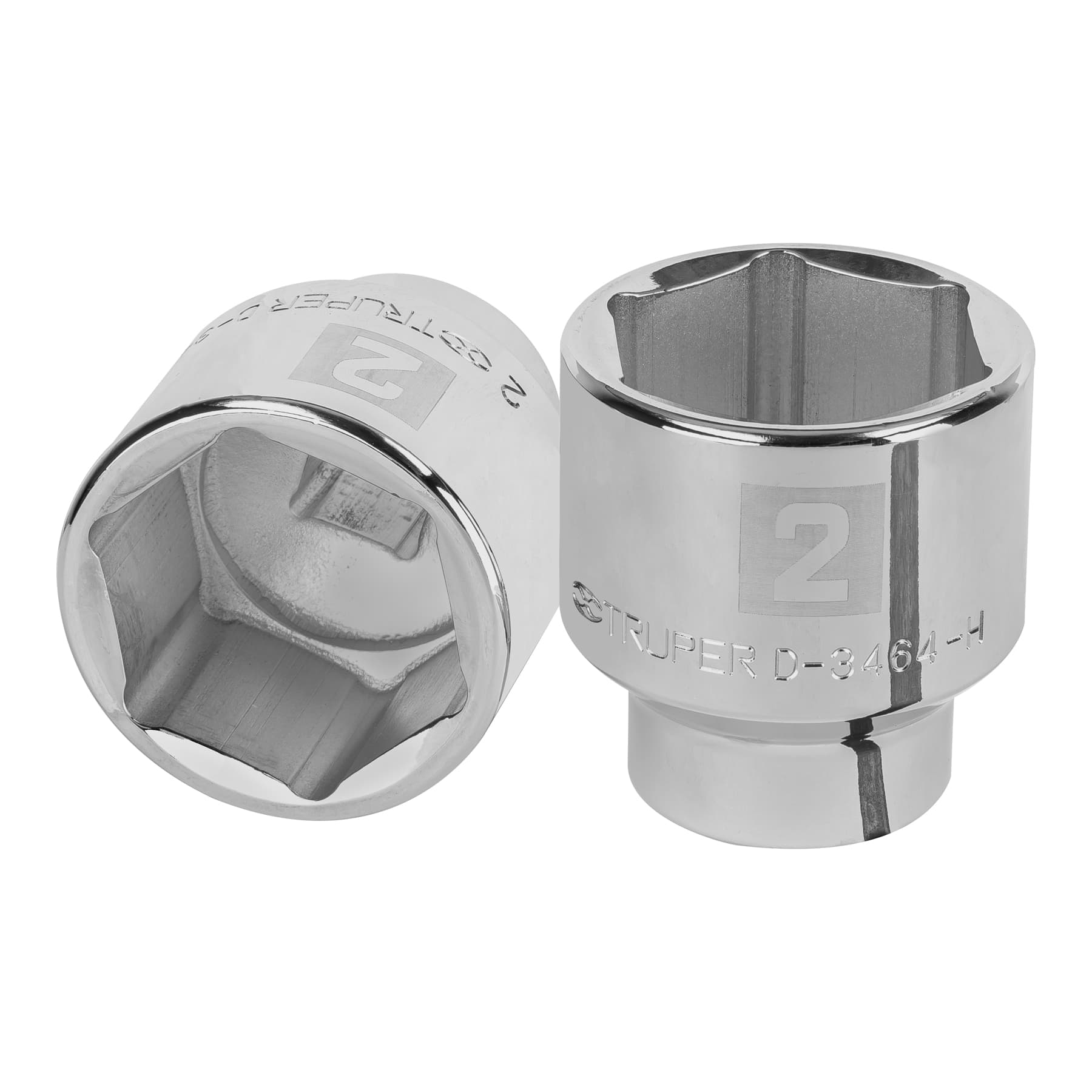 DADO DE 2", 6 PUNTAS, CUADRO 3/4"