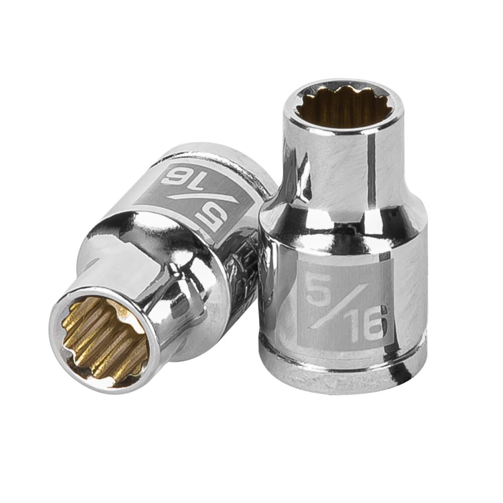 DADO DE 5/16", 12 PUNTAS, CUADRO 3/8"