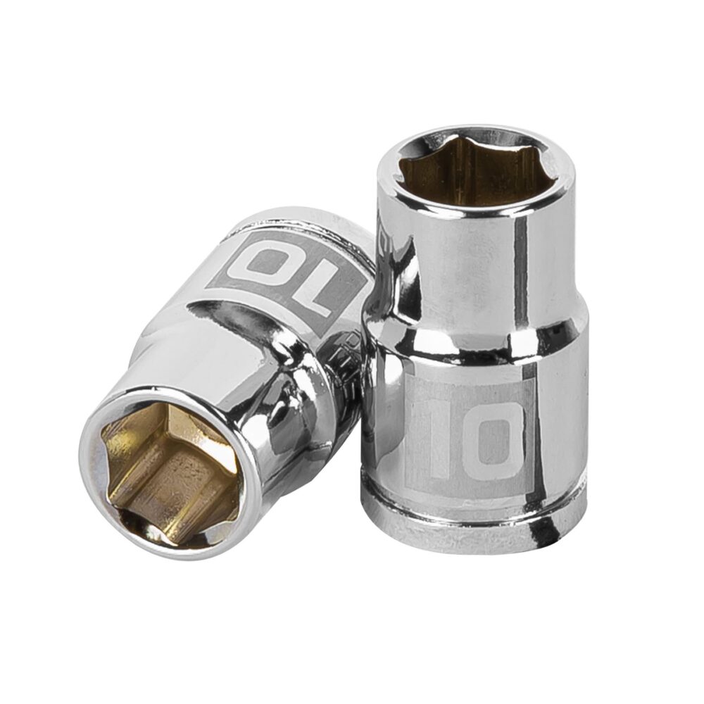 DADO DE 10 MM, 6 PUNTAS, CUADRO 3/8"