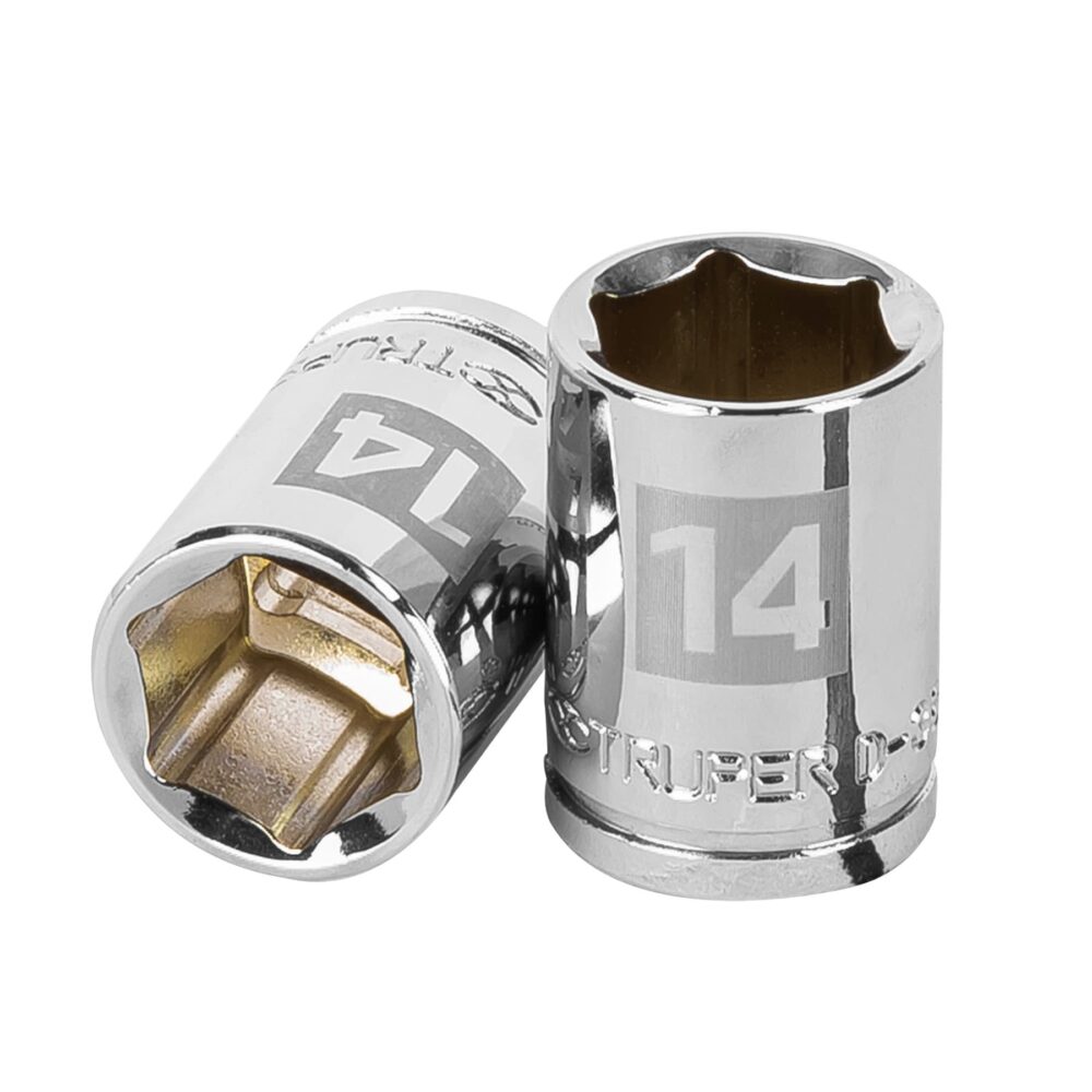 DADO DE 14 MM, 6 PUNTAS, CUADRO 3/8"