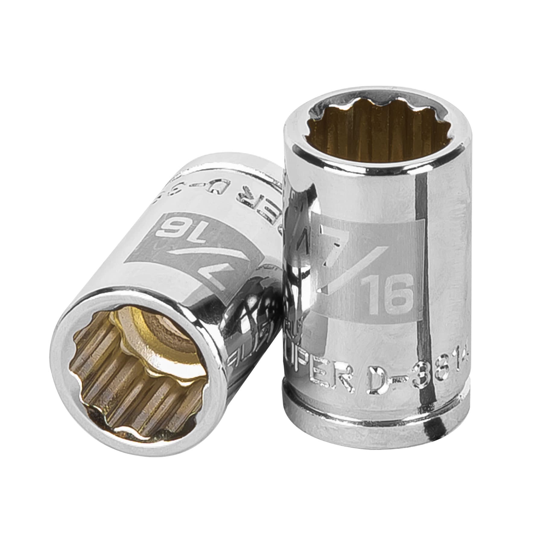 DADO DE 7/16", 12 PUNTAS, CUADRO 3/8"