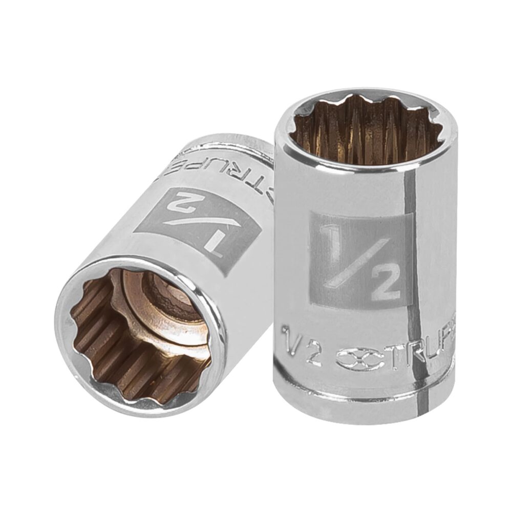 DADO DE 1/2", 12 PUNTAS, CUADRO 3/8"