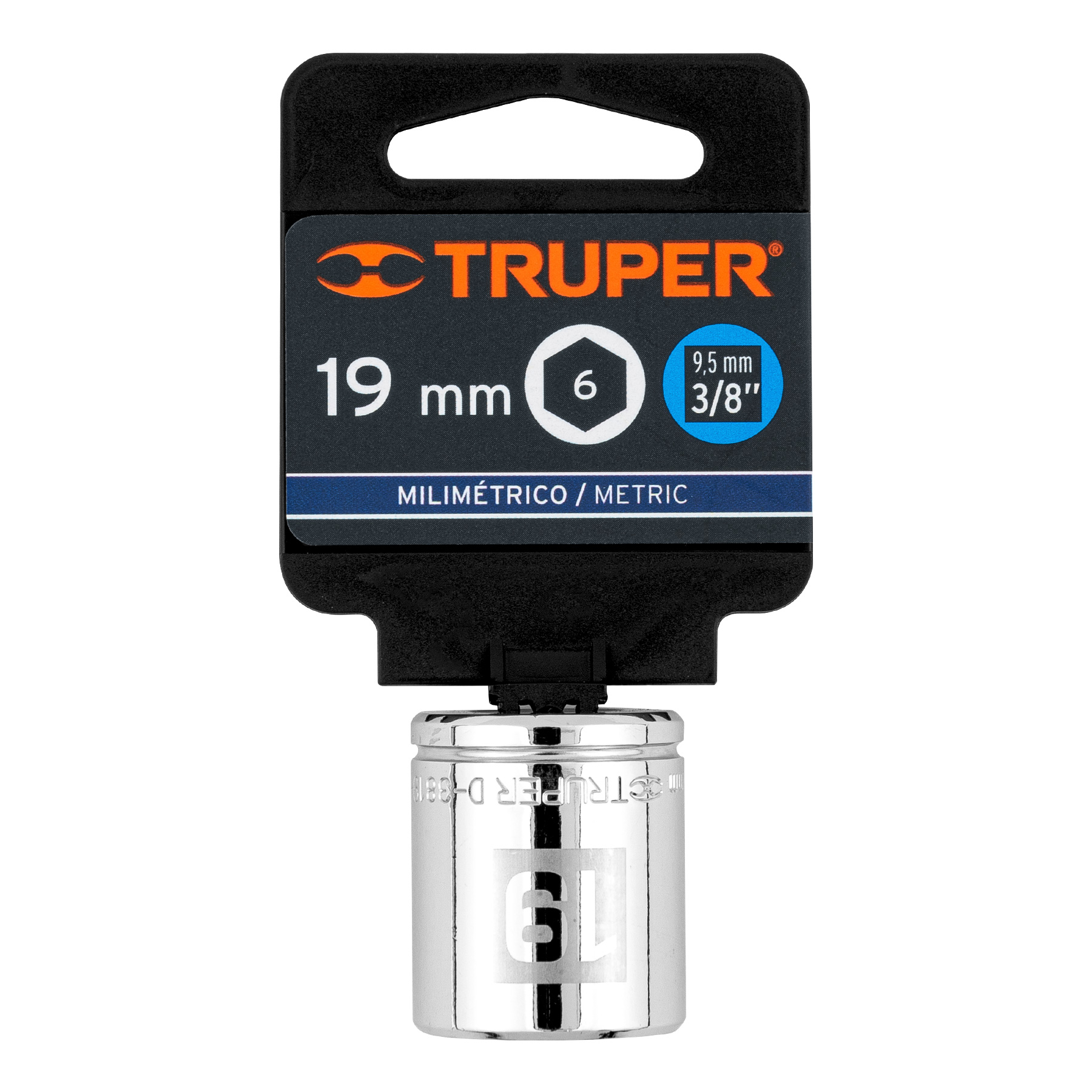 DADO DE 19 MM, 6 PUNTAS, CUADRO 3/8" - Image 2