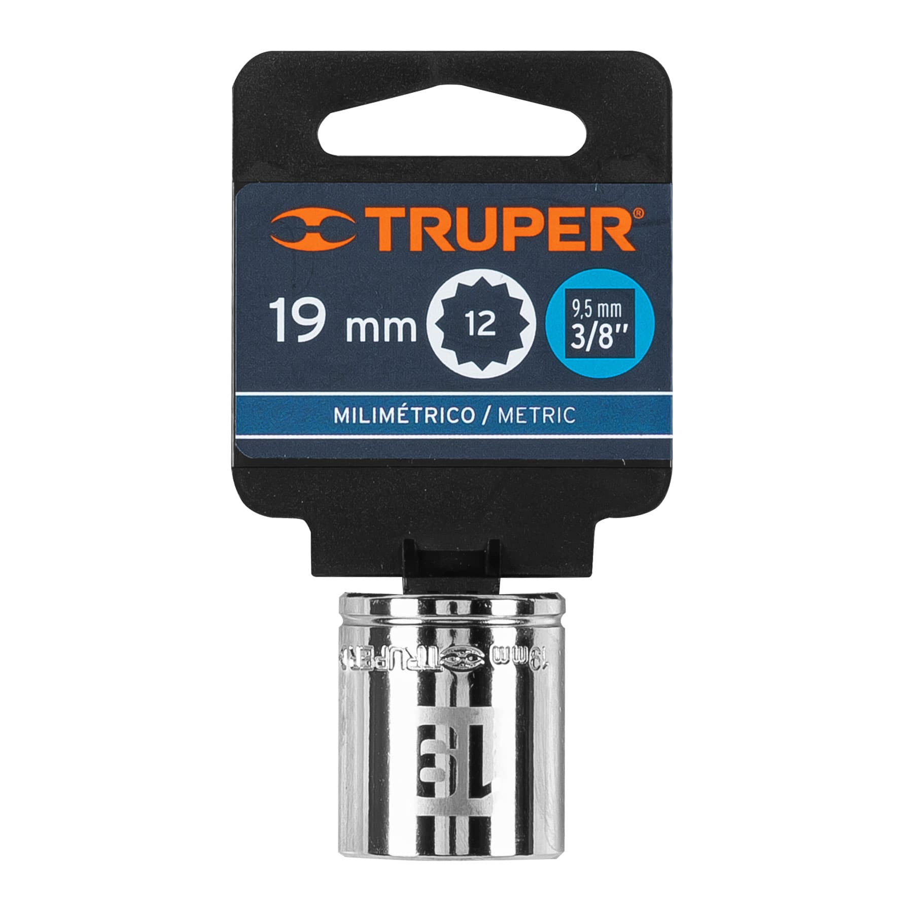 DADO DE 19 MM, 12 PUNTAS, CUADRO 3/8" - Image 2