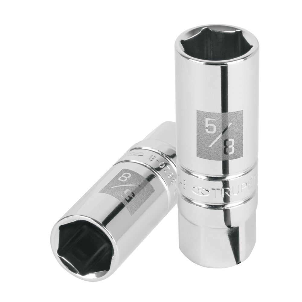DADO PARA BUJÍAS DE 5/8", 6 PUNTAS, CUADRO 3/8"