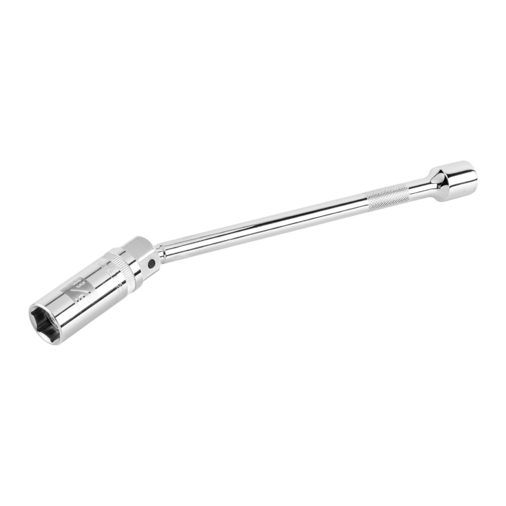DADO P/BUJÍAS CUADRO 3/8" ARTICULADO 5/8", EXTENSIÓN 10"