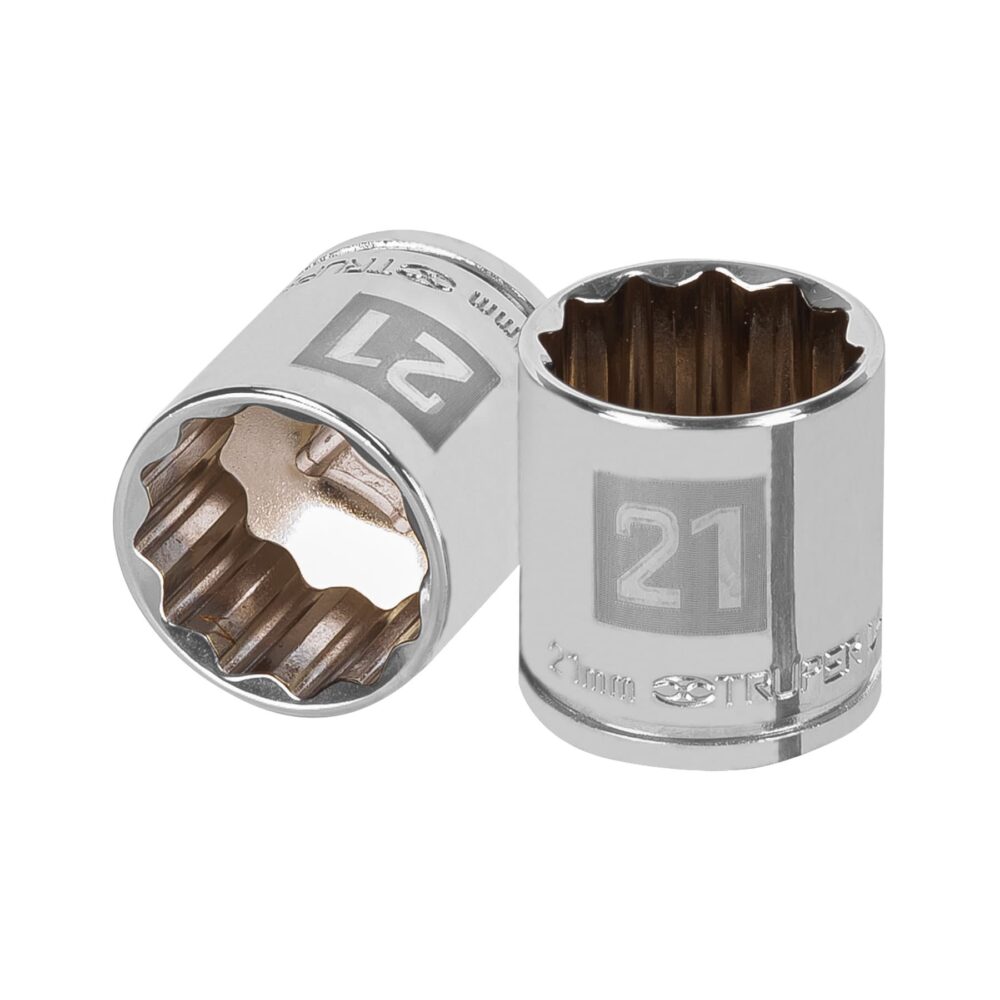 DADO DE 21 MM, 12 PUNTAS, CUADRO 3/8"