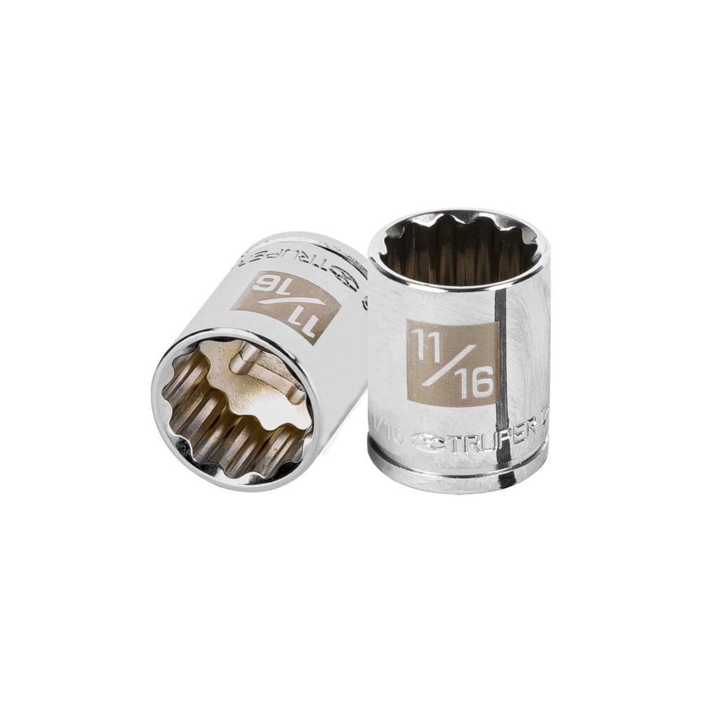 DADO DE 11/16", 12 PUNTAS, CUADRO 3/8"