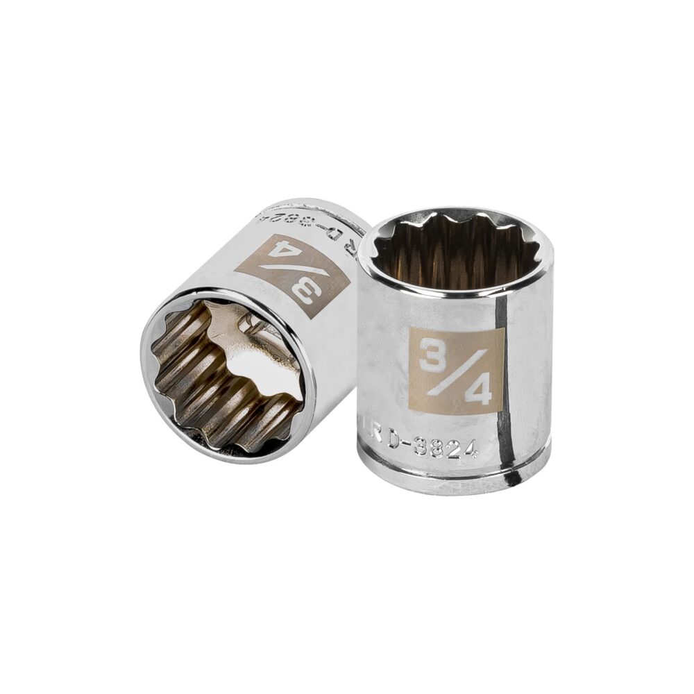 DADO DE 3/4", 12 PUNTAS, CUADRO 3/8"