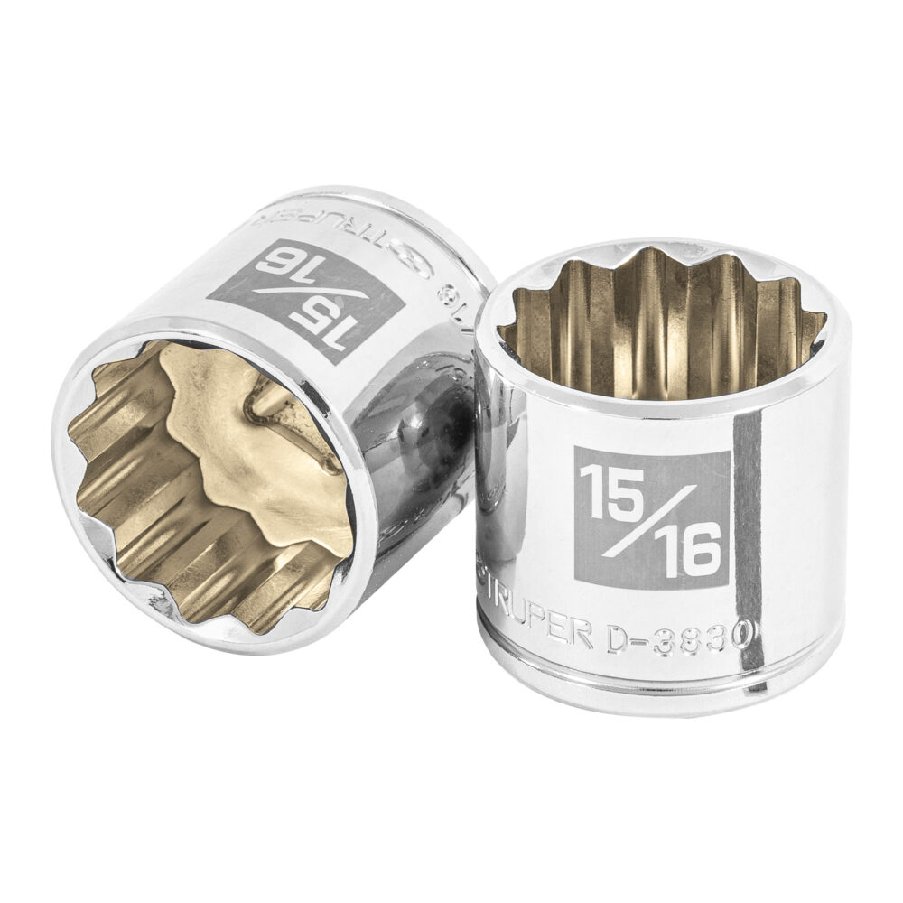 DADO DE 15/16", 12 PUNTAS, CUADRO 3/8"