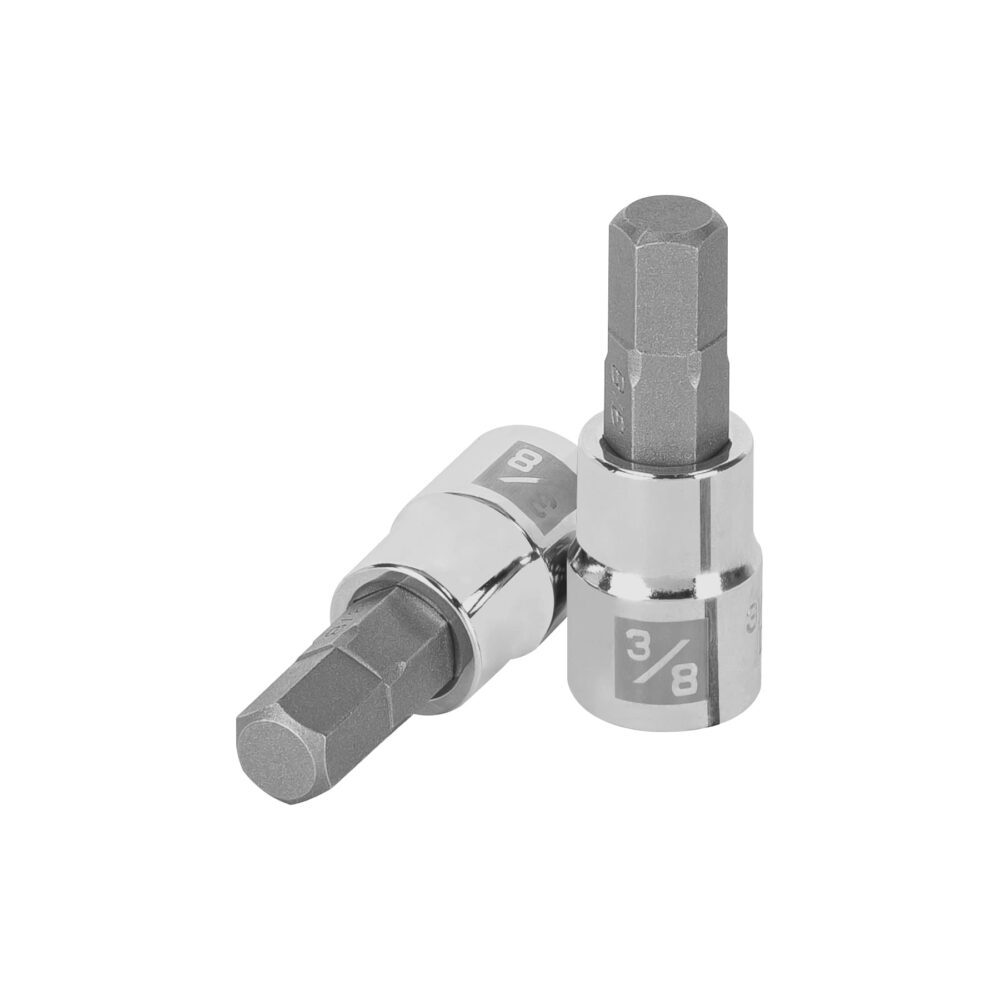DADO PUNTA HEXAGONAL DE 3/8", CUADRO 3/8"
