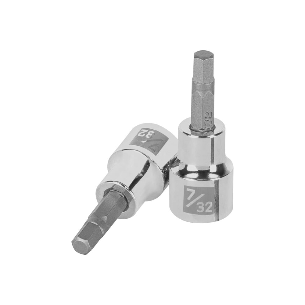 DADO PUNTA HEXAGONAL DE 7/32", CUADRO 3/8"