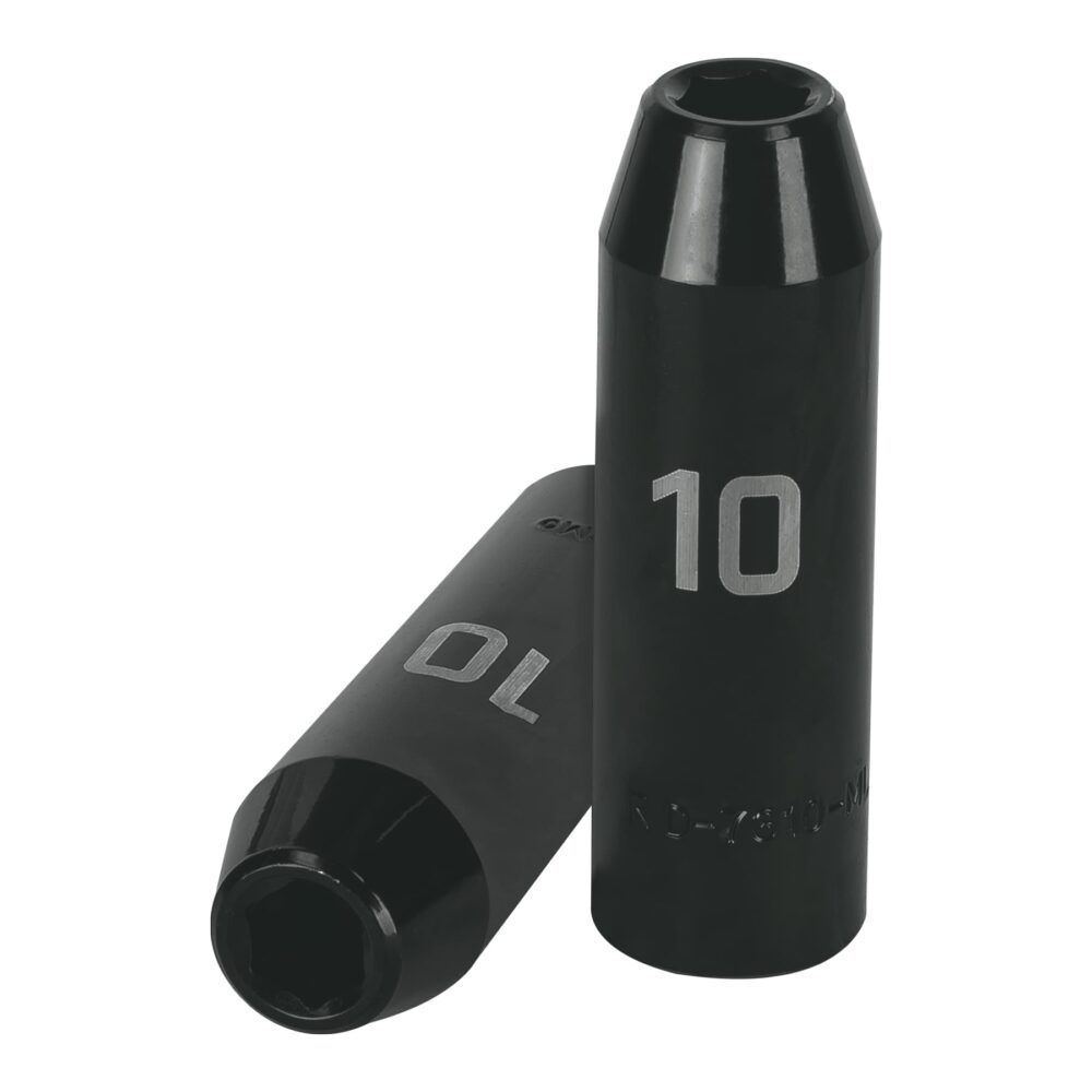 DADO LARGO CUADRO 1/2" DE IMPACTO 6 PUNTAS DE 10 MM