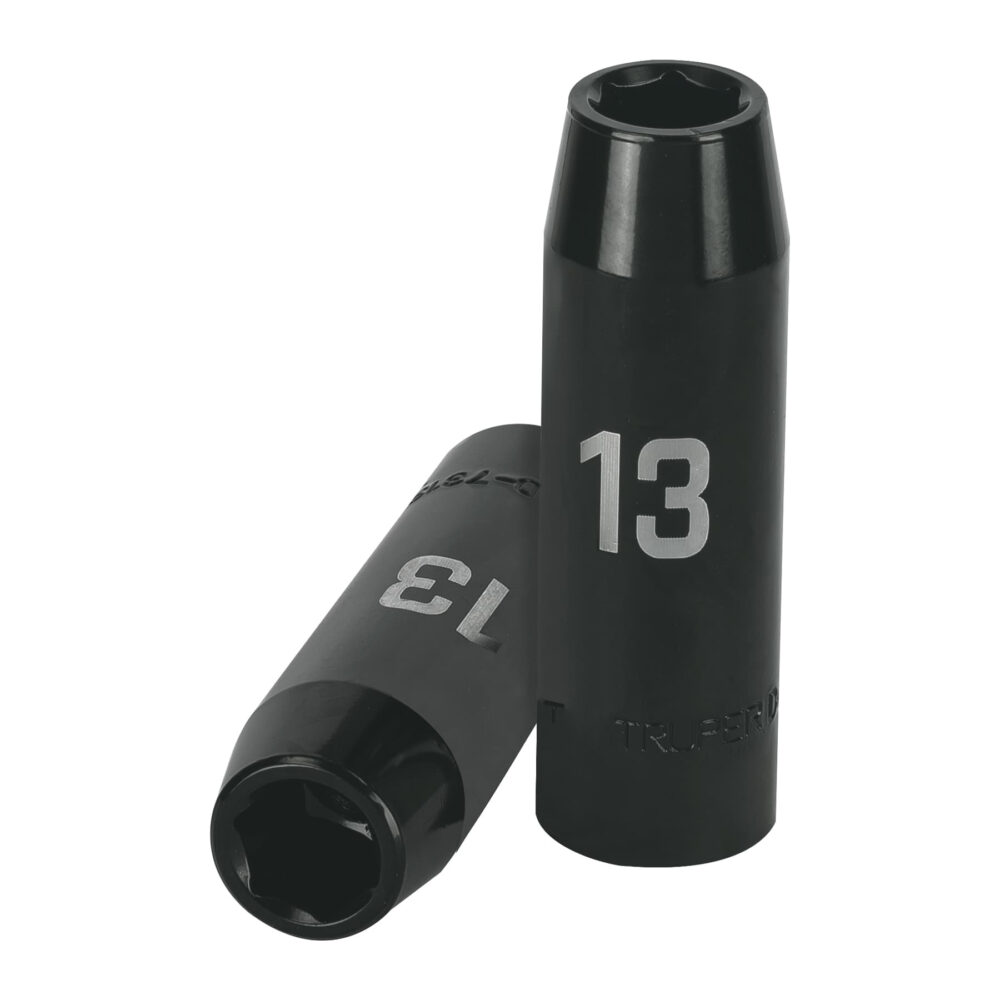 DADO LARGO CUADRO 1/2" DE IMPACTO 6 PUNTAS DE 13 MM