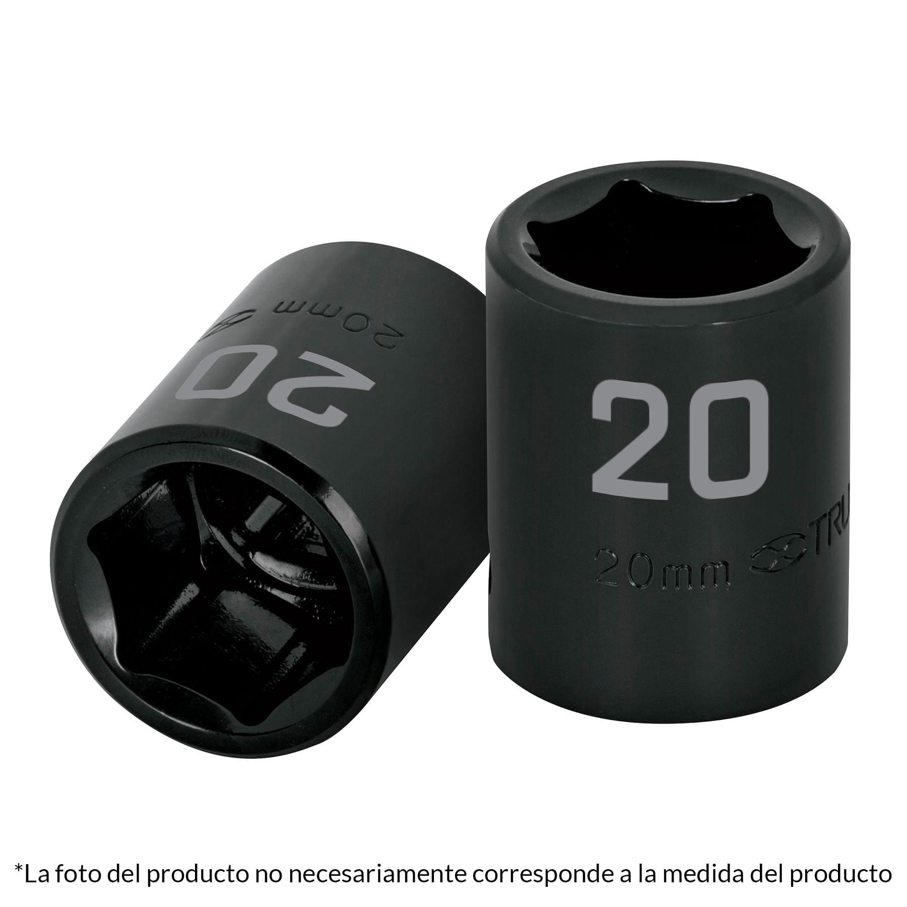 DADO CUADRO 1/2" DE IMPACTO 6 PUNTAS DE 10 MM