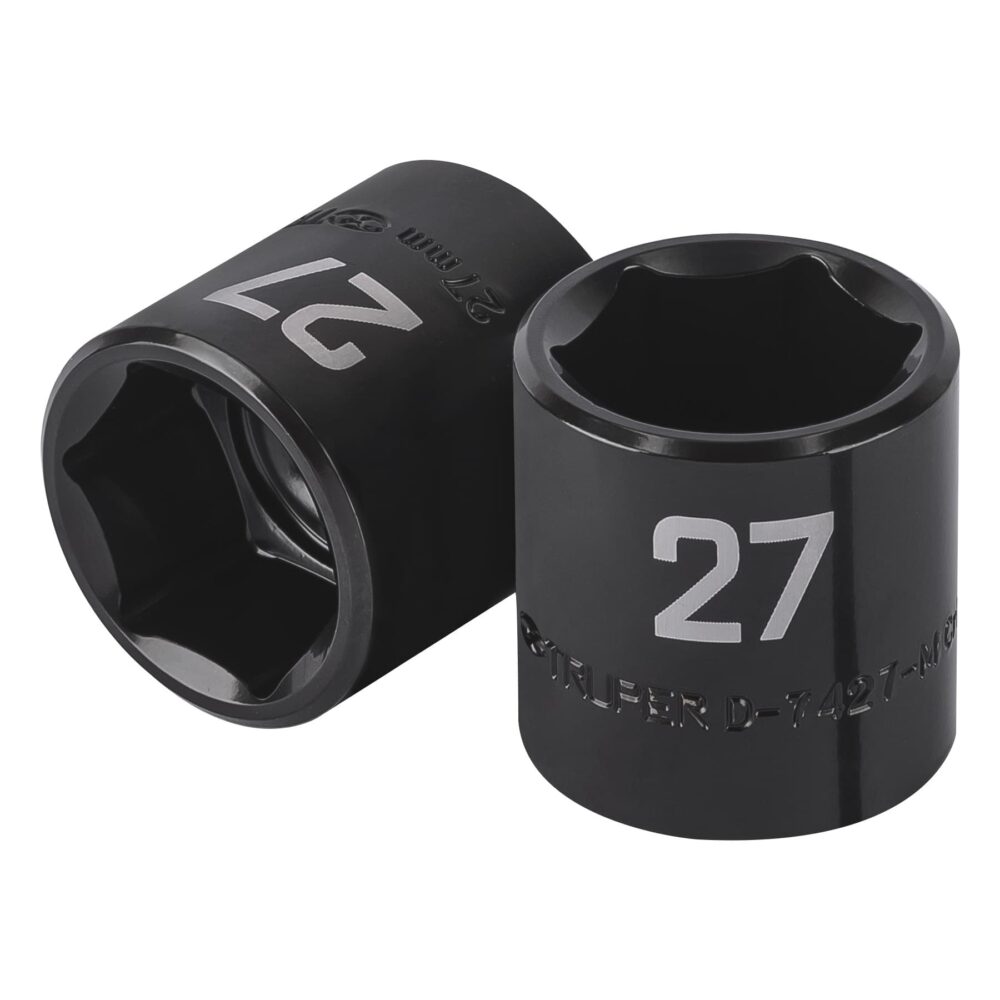 DADO DE IMPACTO DE 27 MM, 6 PUNTAS, CUADRO 1/2"