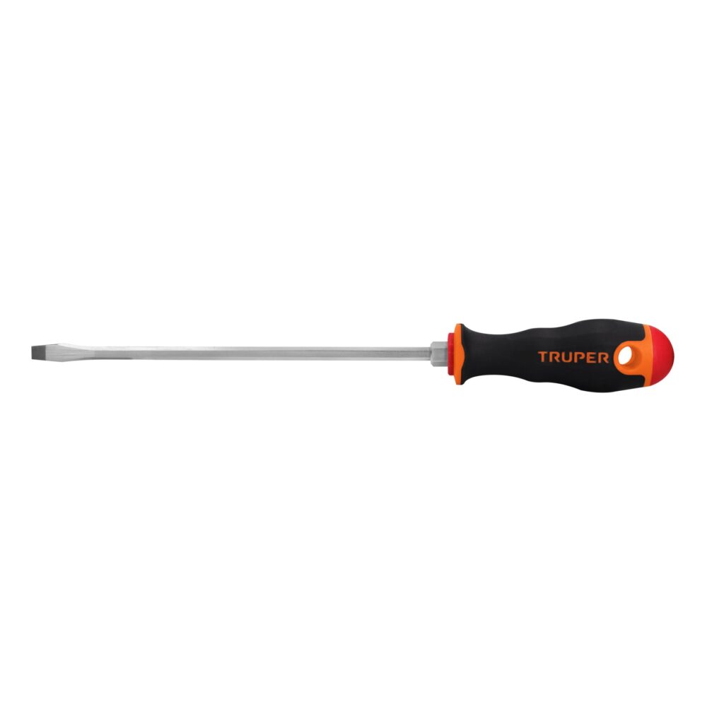 DESARMADOR PLANO 1/4" X 8" MANGO COMFORT GRIP