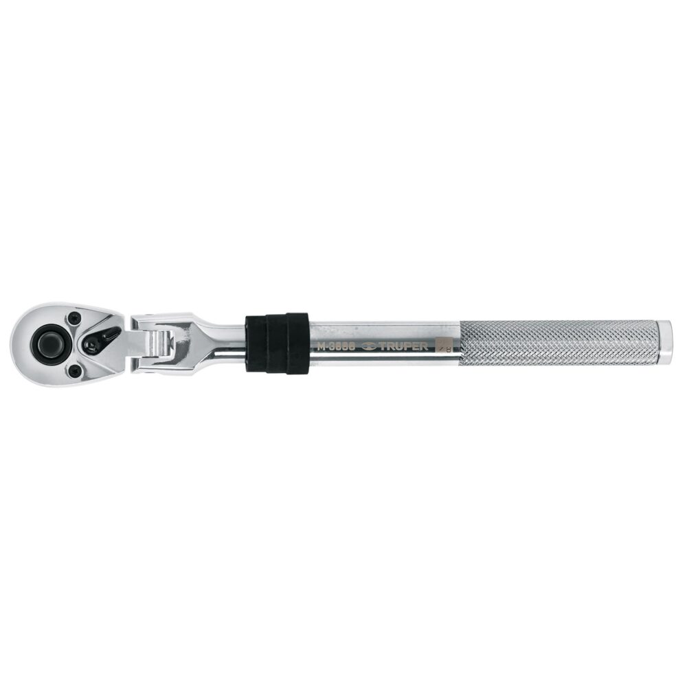 MATRACA CUADRO 3/8" TELESCÓPICA DE 14" CON CABEZA ARTICULADA