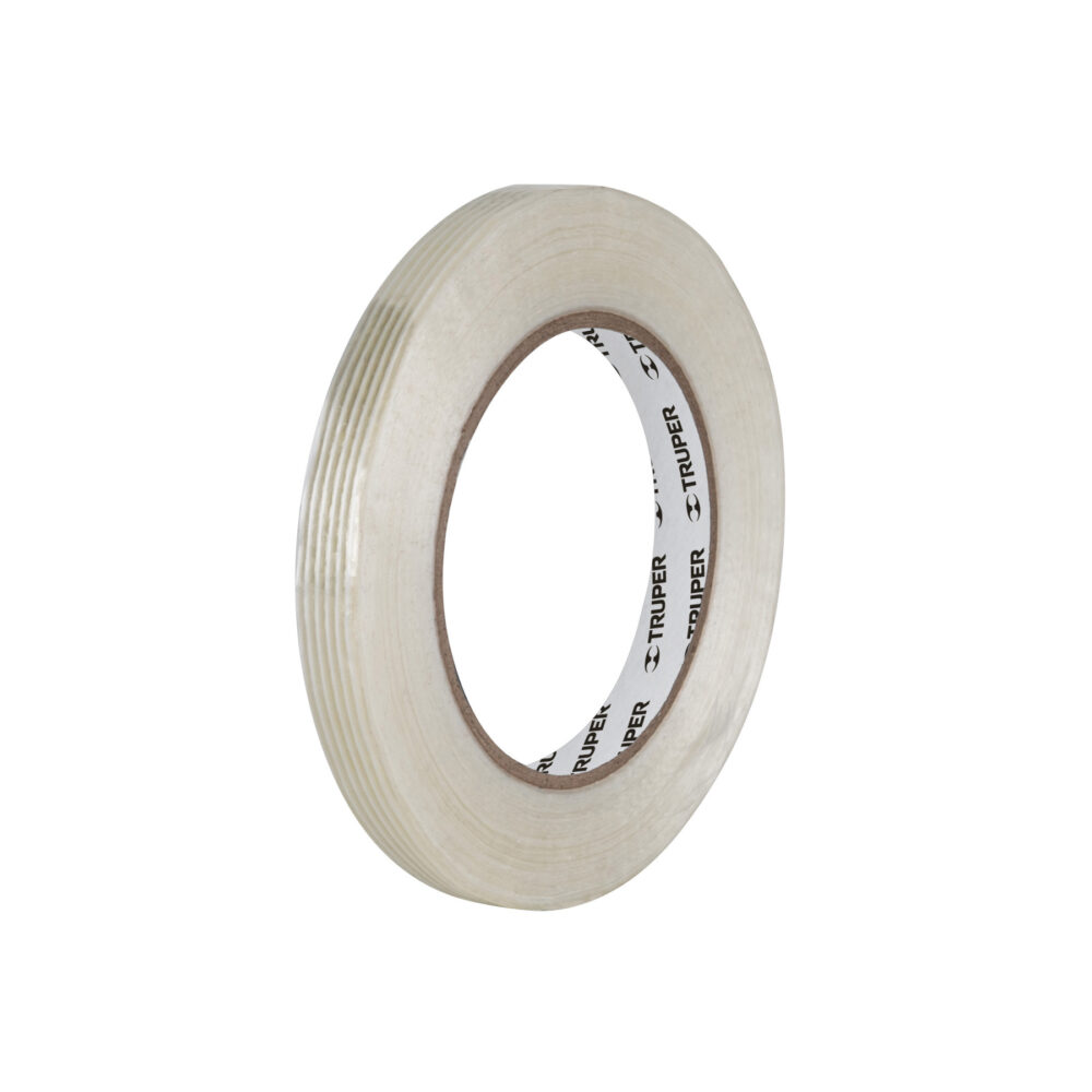 CINTA FLEJADORA CON FILAMENTOS 12MM X 50 M