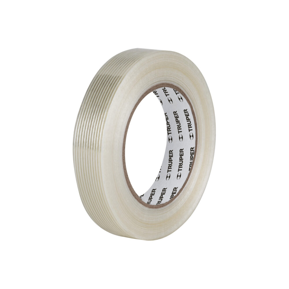 CINTA FLEJADORA CON FILAMENTOS 24MM X 50 M