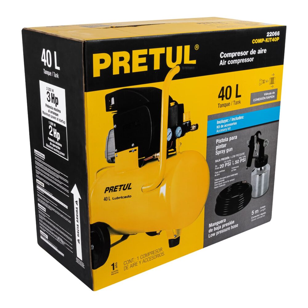 CAJA DE EMPAQUE DE REPUESTO PARA COMP-KIT40P