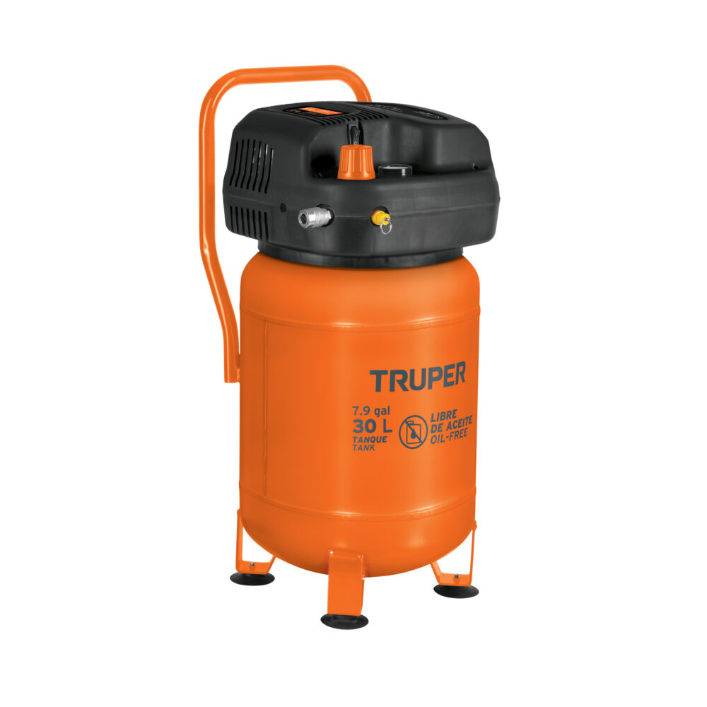 COMPRESOR LIBRE DE ACEITE, 30L, 3HP, VERTICAL, 127V