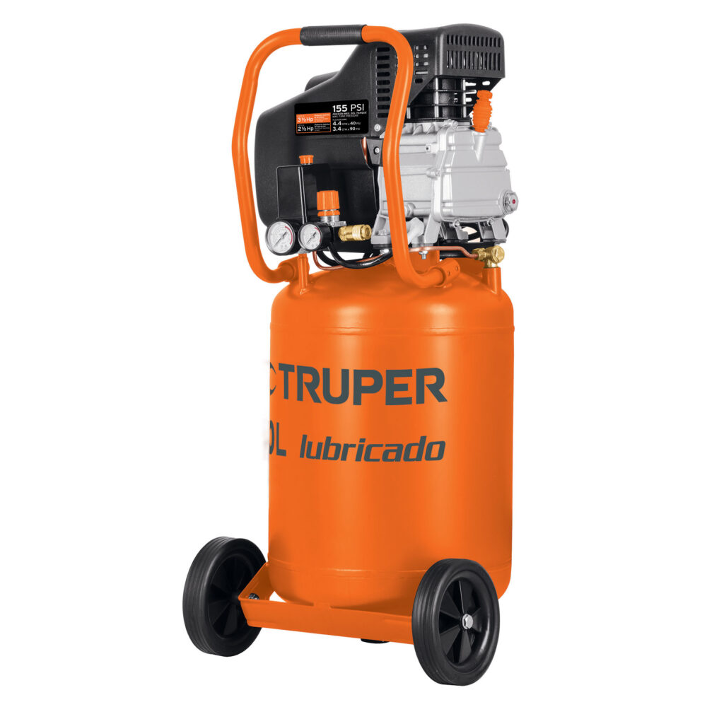 COMPRESOR LUBRICADO, 50L, 3-1/2HP, VERTICAL, 127V
