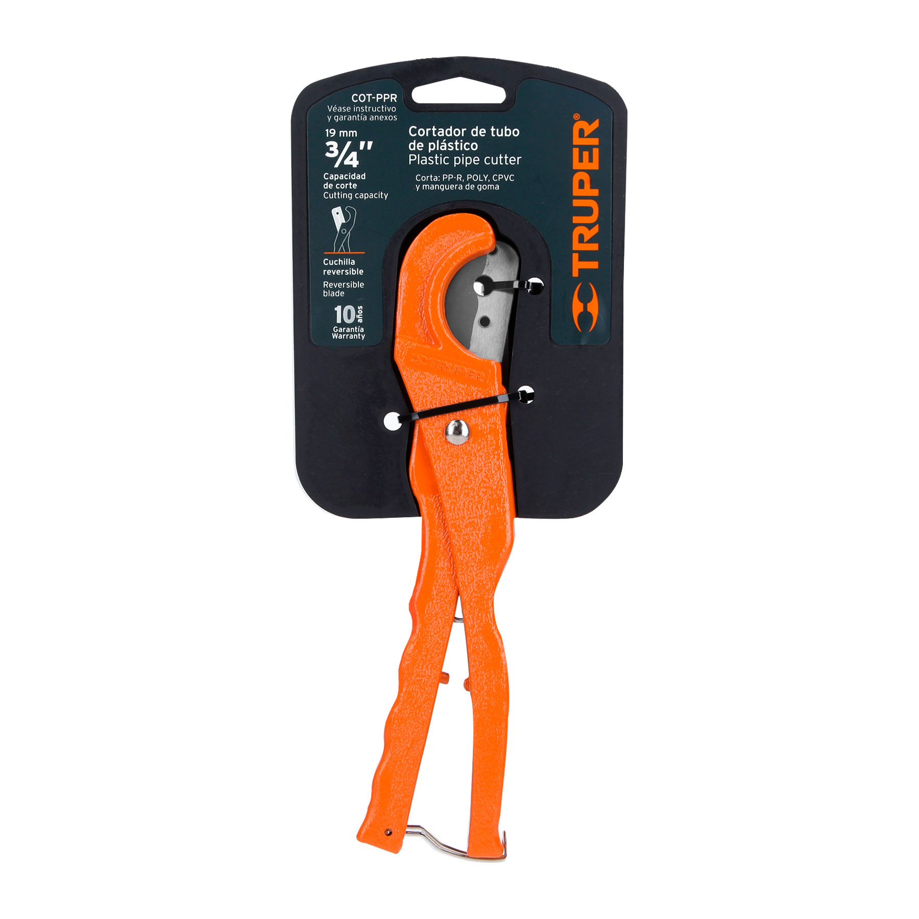CORTADOR DE TUBO DE PLÁSTICO, CAPACIDAD CORTE 3/4" - Image 2
