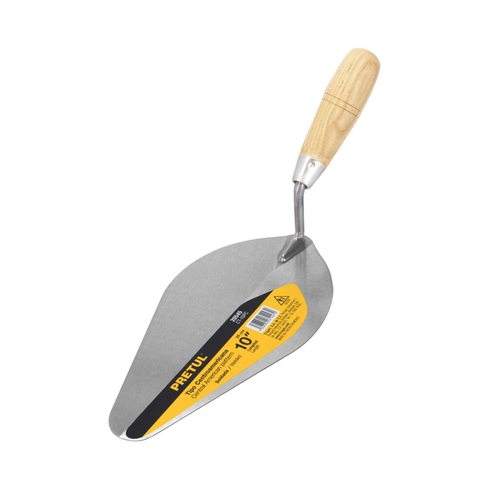 CUCHARA PARA ALBAÑIL 10" TIPO CENTROAMERICANA