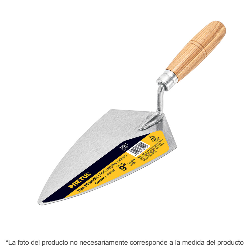CUCHARA PARA ALBAÑIL 7" TIPO FILADELFIA
