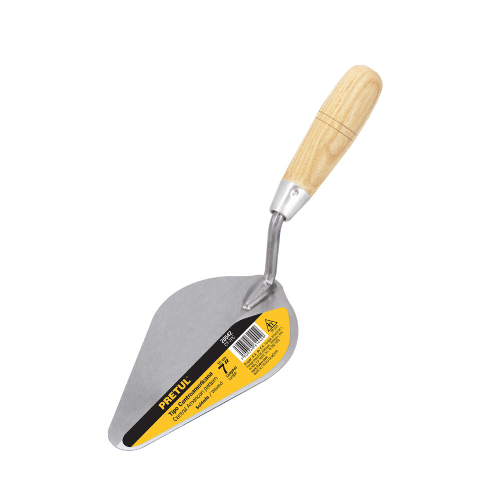 CUCHARA PARA ALBAÑIL 7" TIPO CENTROAMERICANA