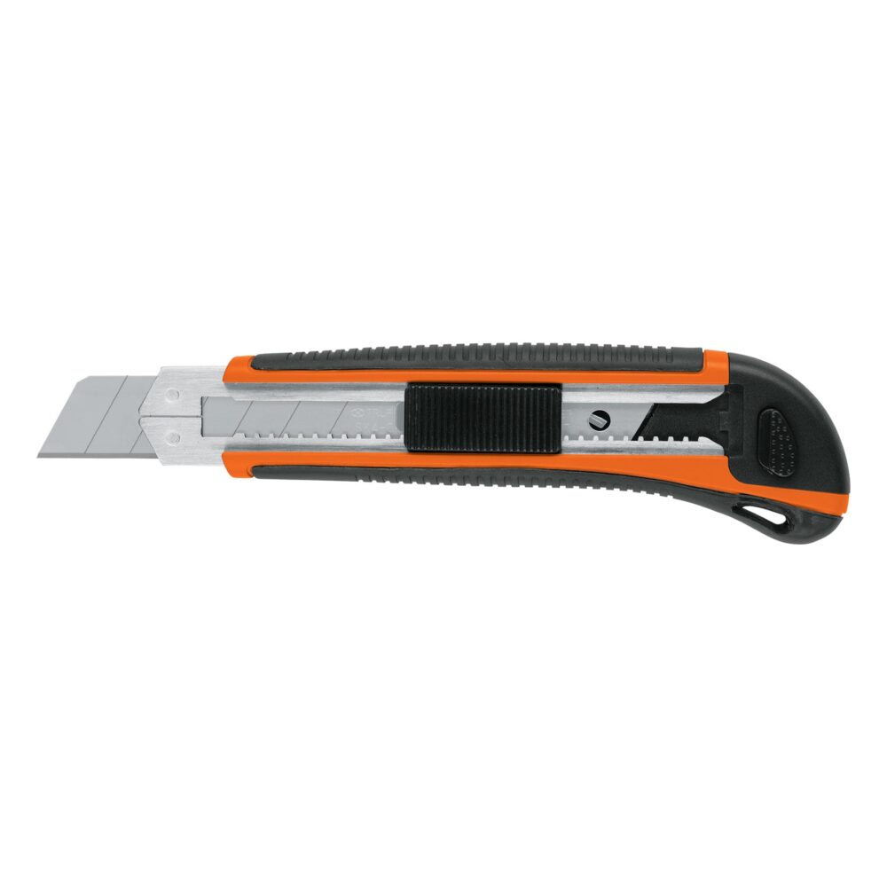 CUTTER 25 MM PROFESIONAL CON ALMA METÁLICA Y GRIP