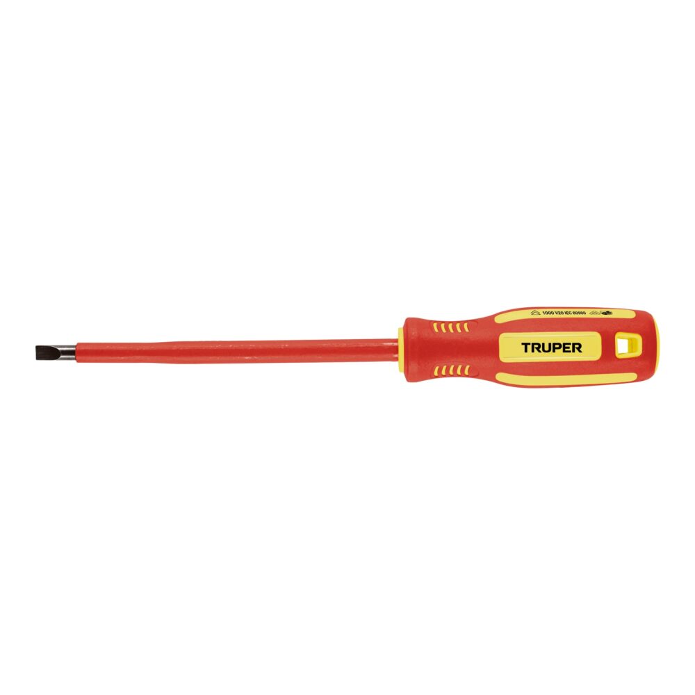 DESARMADOR DIELÉCTRICO PLANO 1/4" X 6"