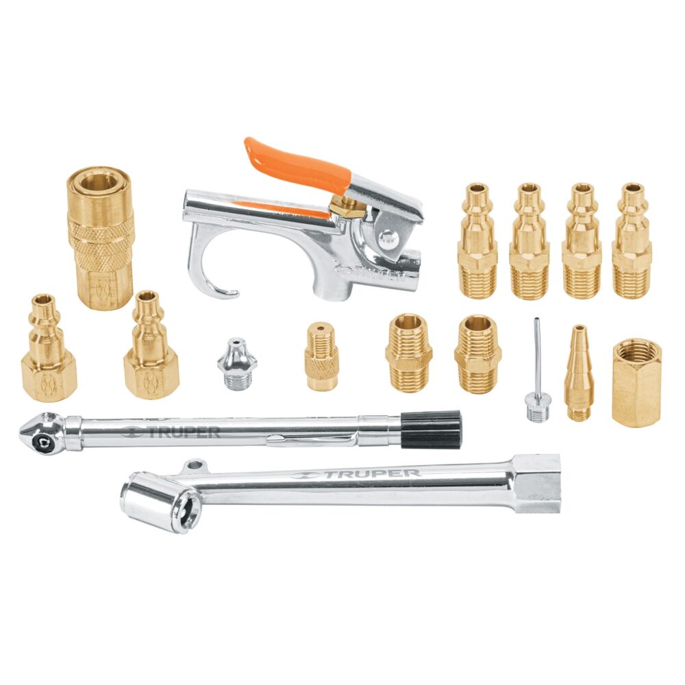 JUEGO DE 17 PIEZAS PARA COMPRESOR DE AIRE