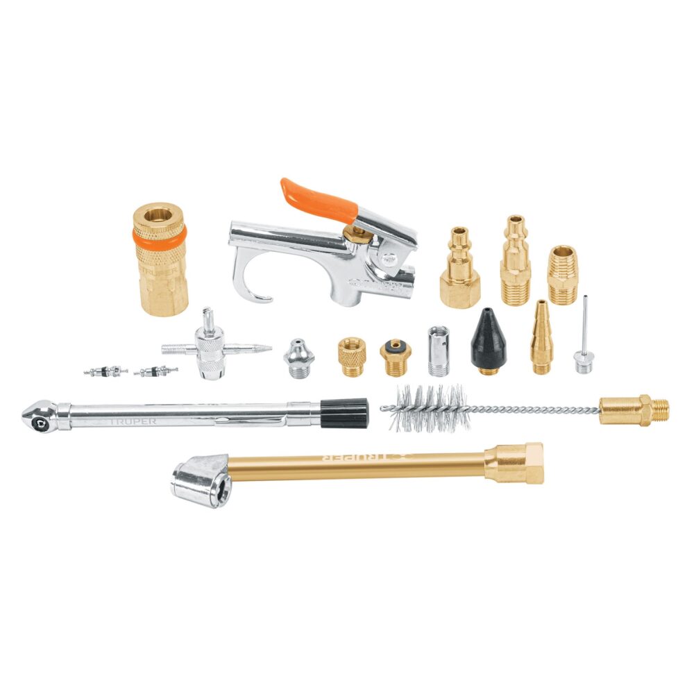 JUEGO DE 18 PIEZAS PARA COMPRESOR DE AIRE