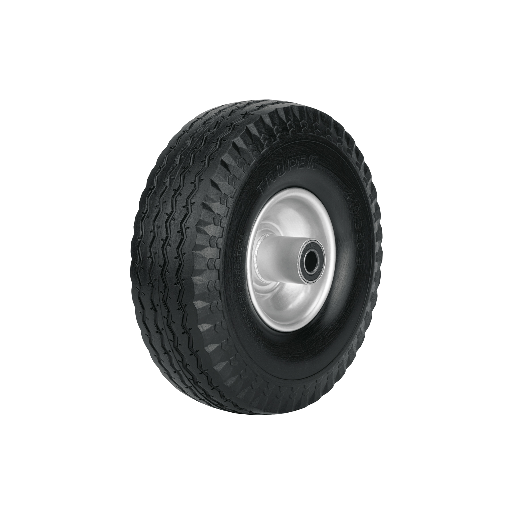 RUEDA IMPONCHABLE 10" PARA EJE LATERAL