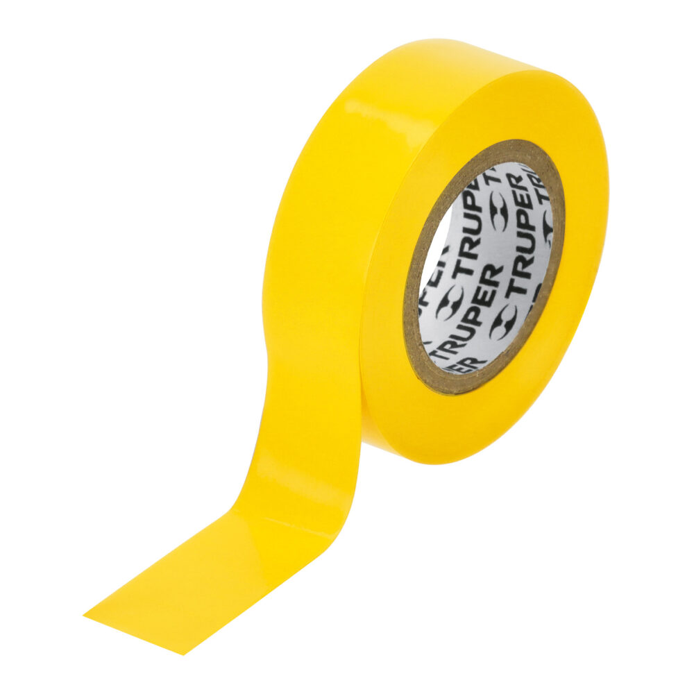 CINTA DE AISLAR DE 9 M X 19 MM, AMARILLA