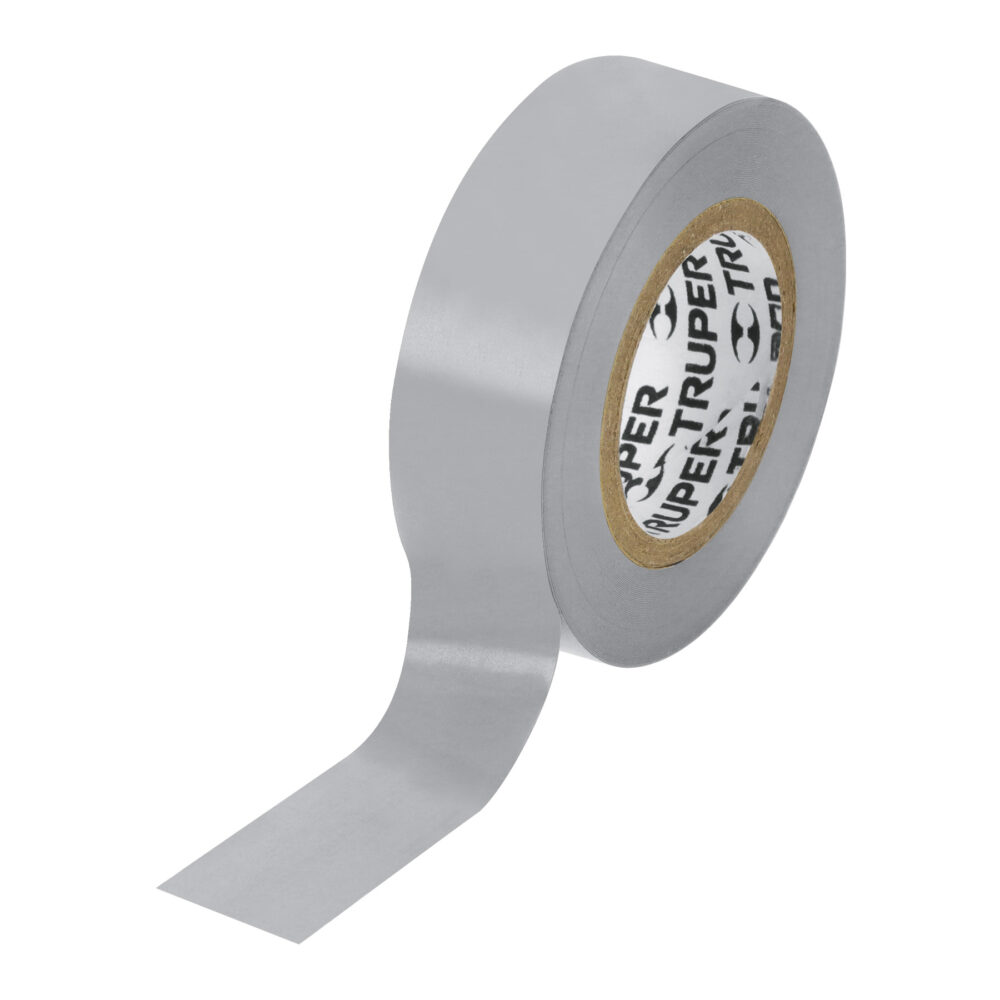CINTA DE AISLAR DE 9 M X 19 MM, GRIS