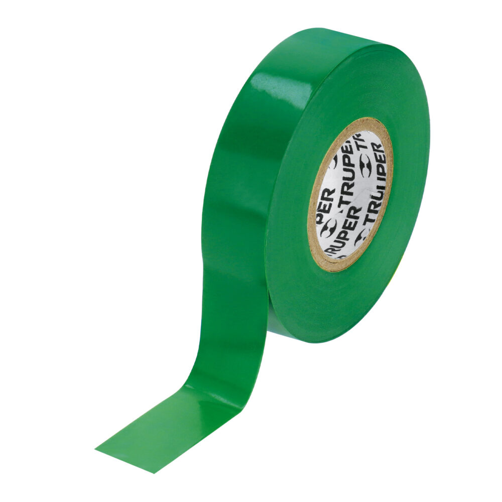 CINTA DE AISLAR DE 18 M X 19 MM, VERDE