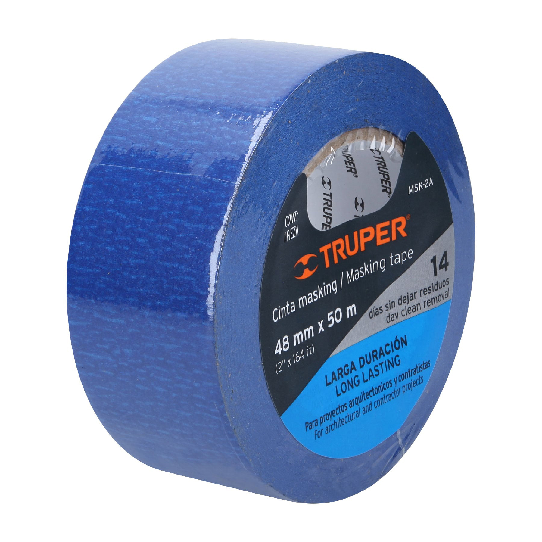 CINTA MASKING TAPE AZUL DE 2" X 50 M PARA PINTOR - Image 2