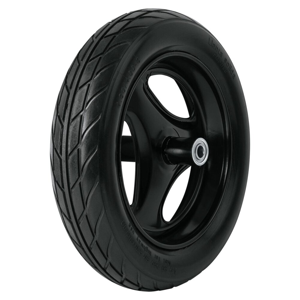 LLANTA COMPLETA IMPONCHABLE 16", INCLUYE EJE Y BALEROS