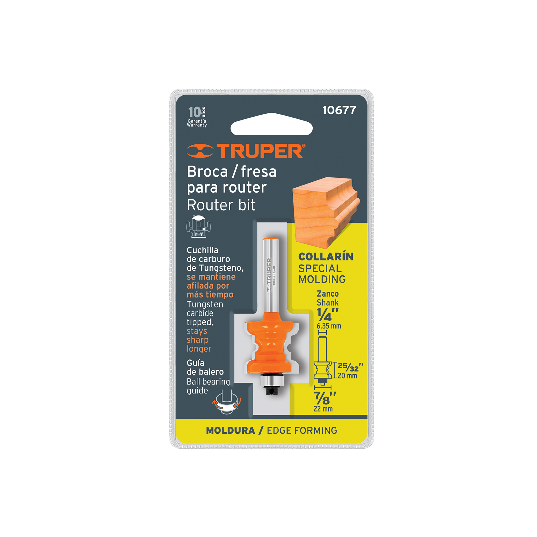 BROCA PARA ROUTER, COLLARIN, 7/8" CON BALERO - Image 2