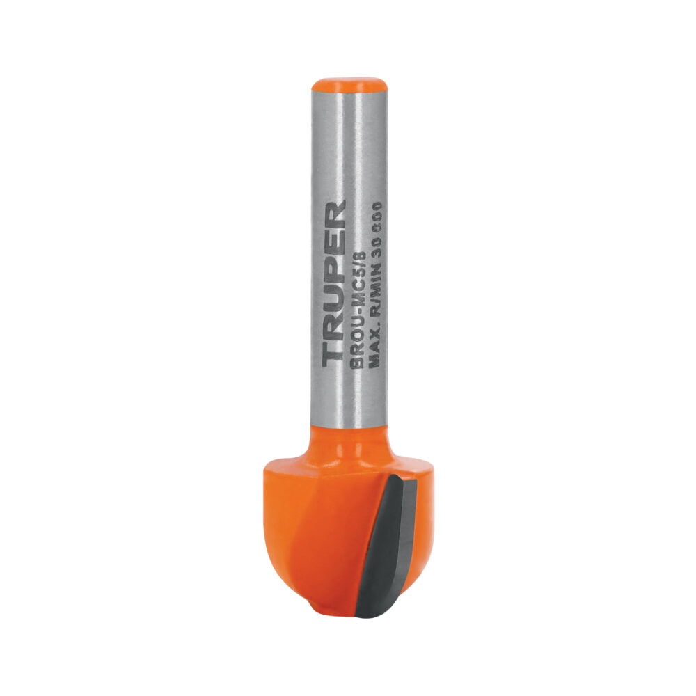 BROCA PARA ROUTER, MEDIA CAÑA, 5/8"