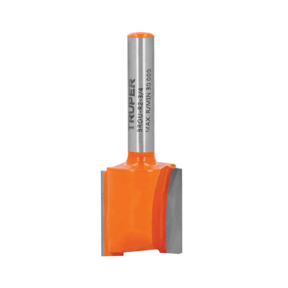 BROCA PARA ROUTER, RECTA 2 FILOS, 3/4"