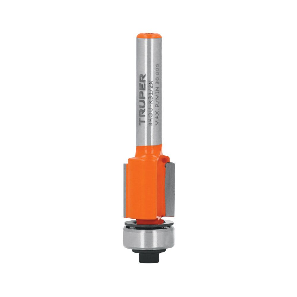 BROCA PARA ROUTER, CORTE RECTO, 1/2" CON BALERO