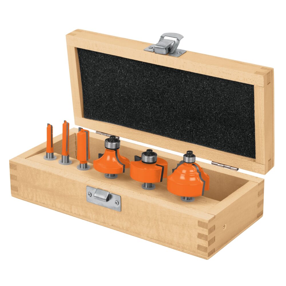 JUEGO DE 6 BROCAS PARA ROUTER