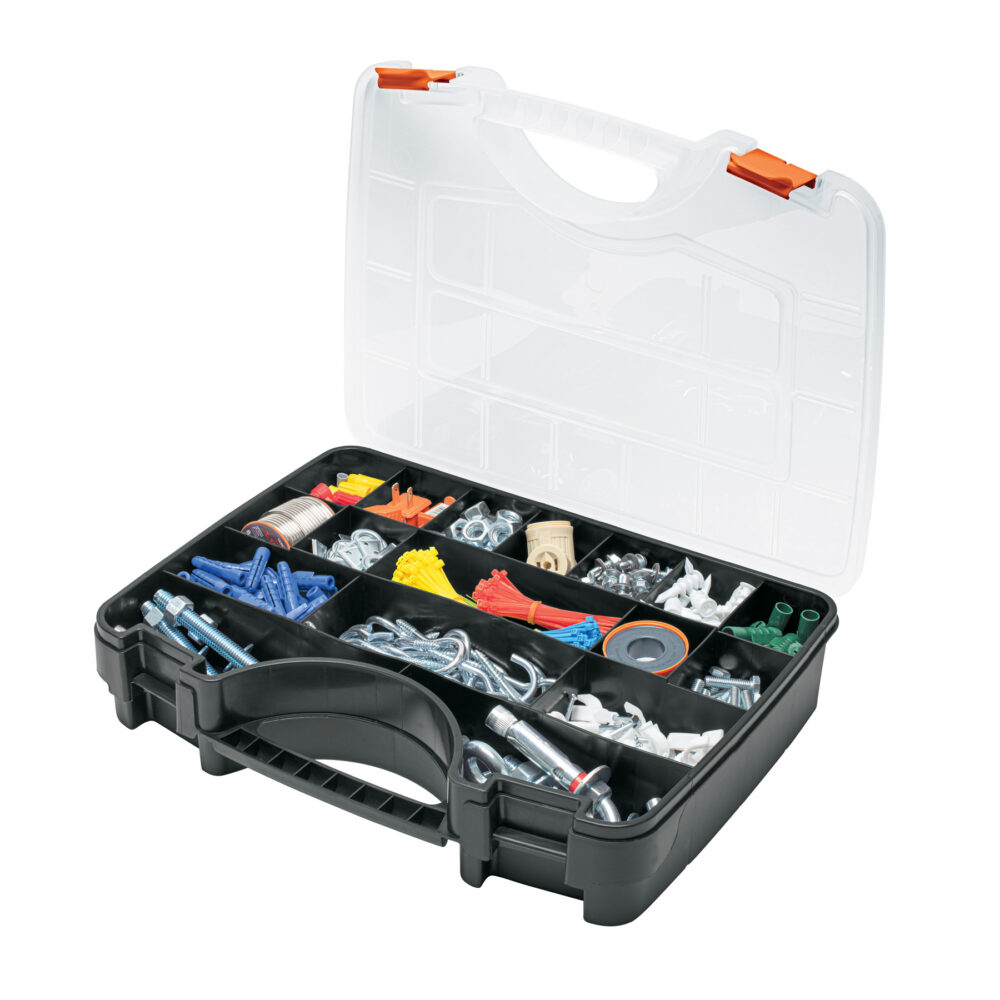 ORGANIZADOR 17" REFORZADO CON 17 COMPARTIMENTOS